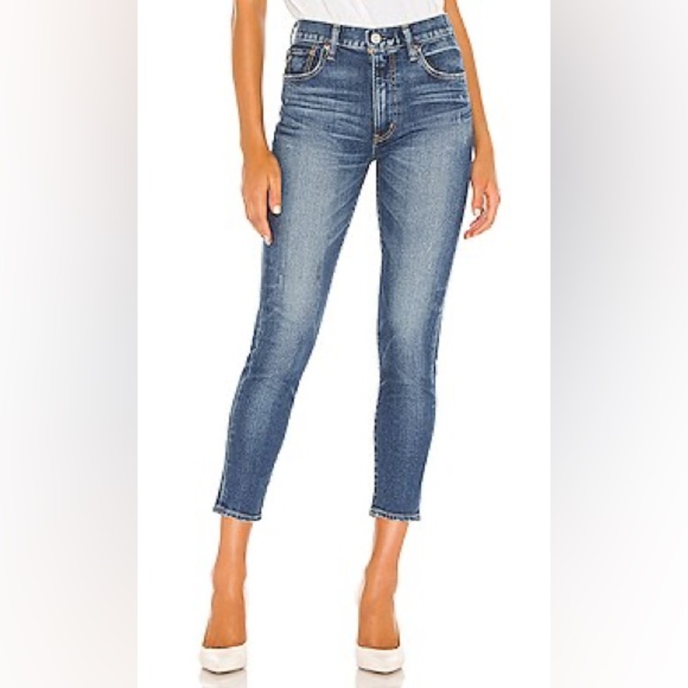 Mousy Vintage | Tamworth Skinny High in Dark Blue | Size 29